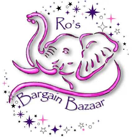 Ro's Bargain Bazaar logo - Where BIG time savings meets SMALL town charm!