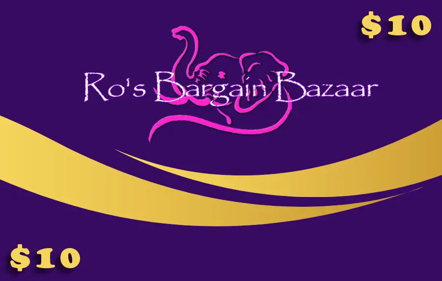 Ro's Bargain Bazaar $10 Giftcard - Giving the gift of bargain hunting and shopping for deals