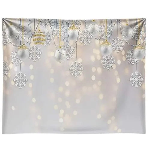 10x8ft Durable Winter Wonderland Photo Backdrop