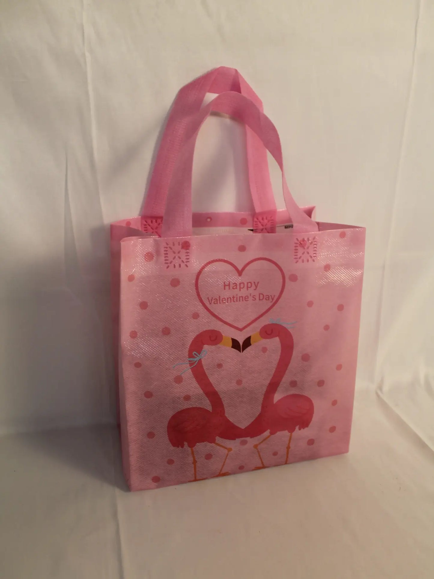 80 Pcs Heart Gift Tote Bags with Handles