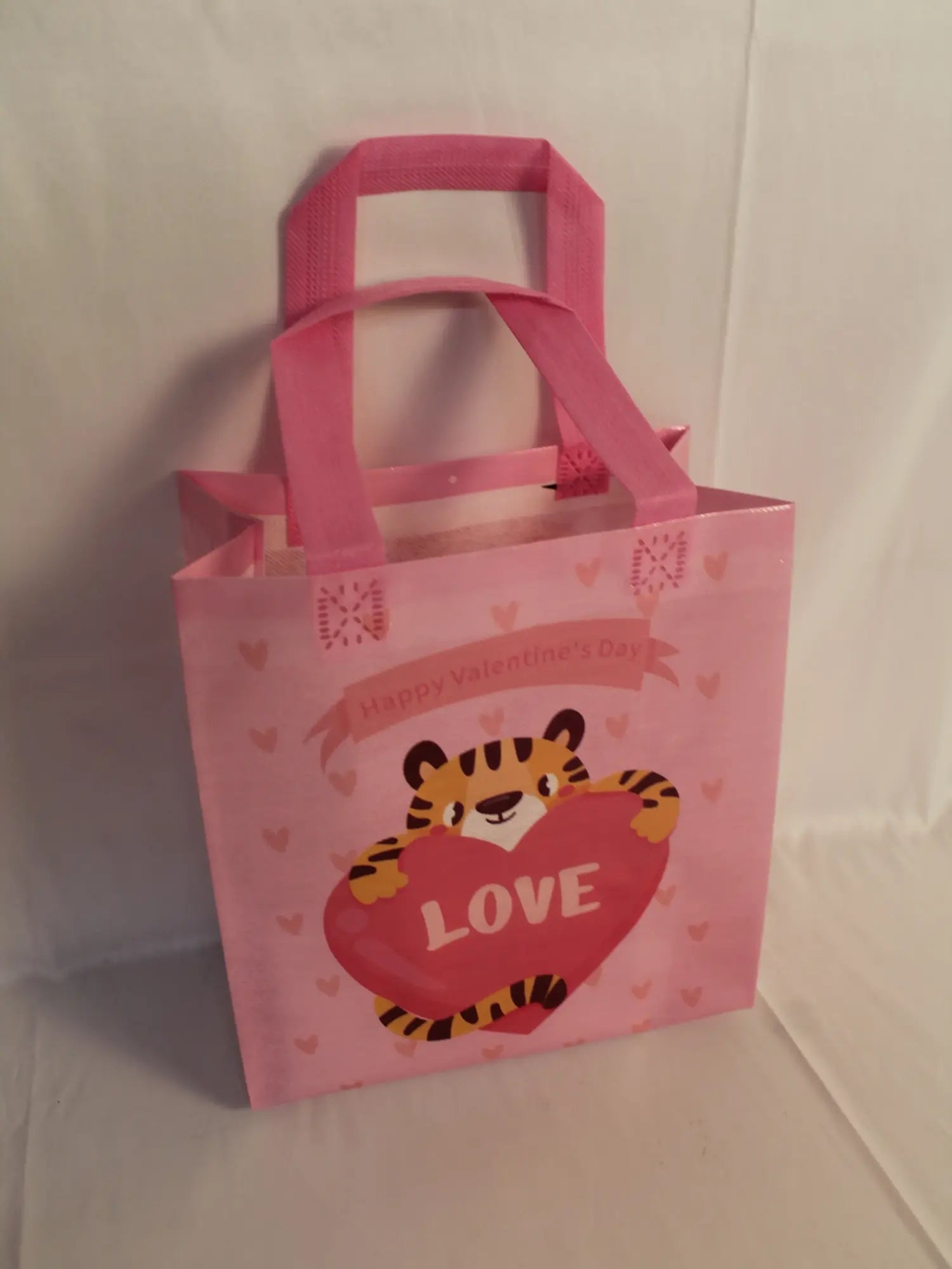 80 Pcs Heart Gift Tote Bags with Handles