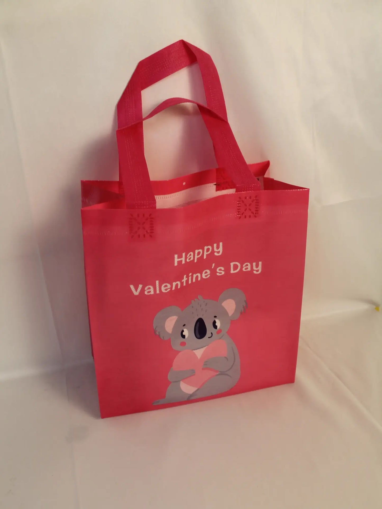 80 Pcs Heart Gift Tote Bags with Handles