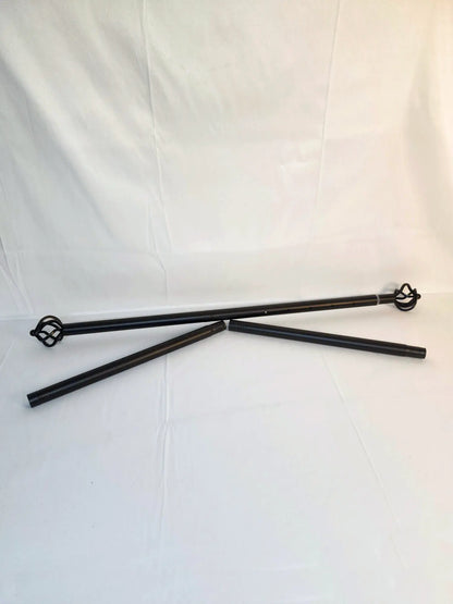 2 Pack Curtain Rods