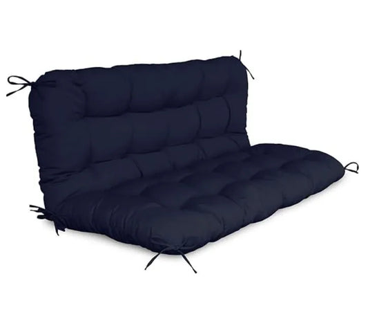 Porch Swing Cushion, 48x40x5 Inch, Navy