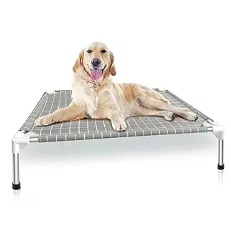 Elevated Dog Bed Pet Cot - Dog Cots Beds for Medium Dogs