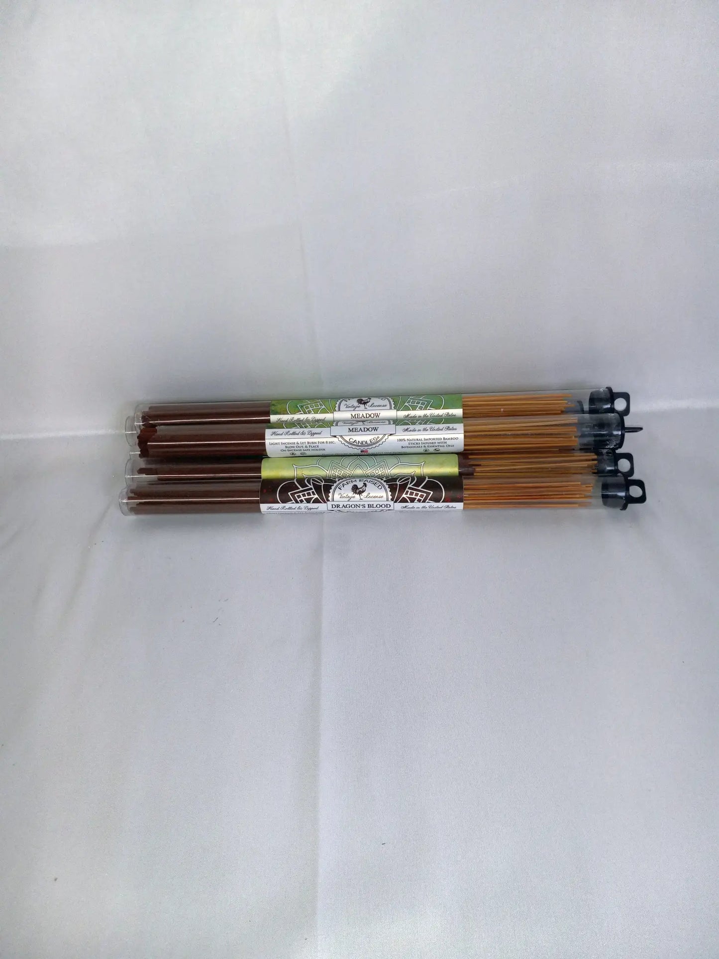 Natural Organic Bamboo Incense Sticks, 25pcs 