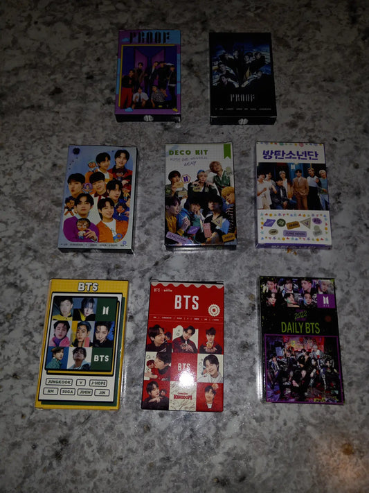 BTS Lomo Cards, 8 decks