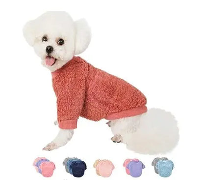 Dog Sweater, Coral, S