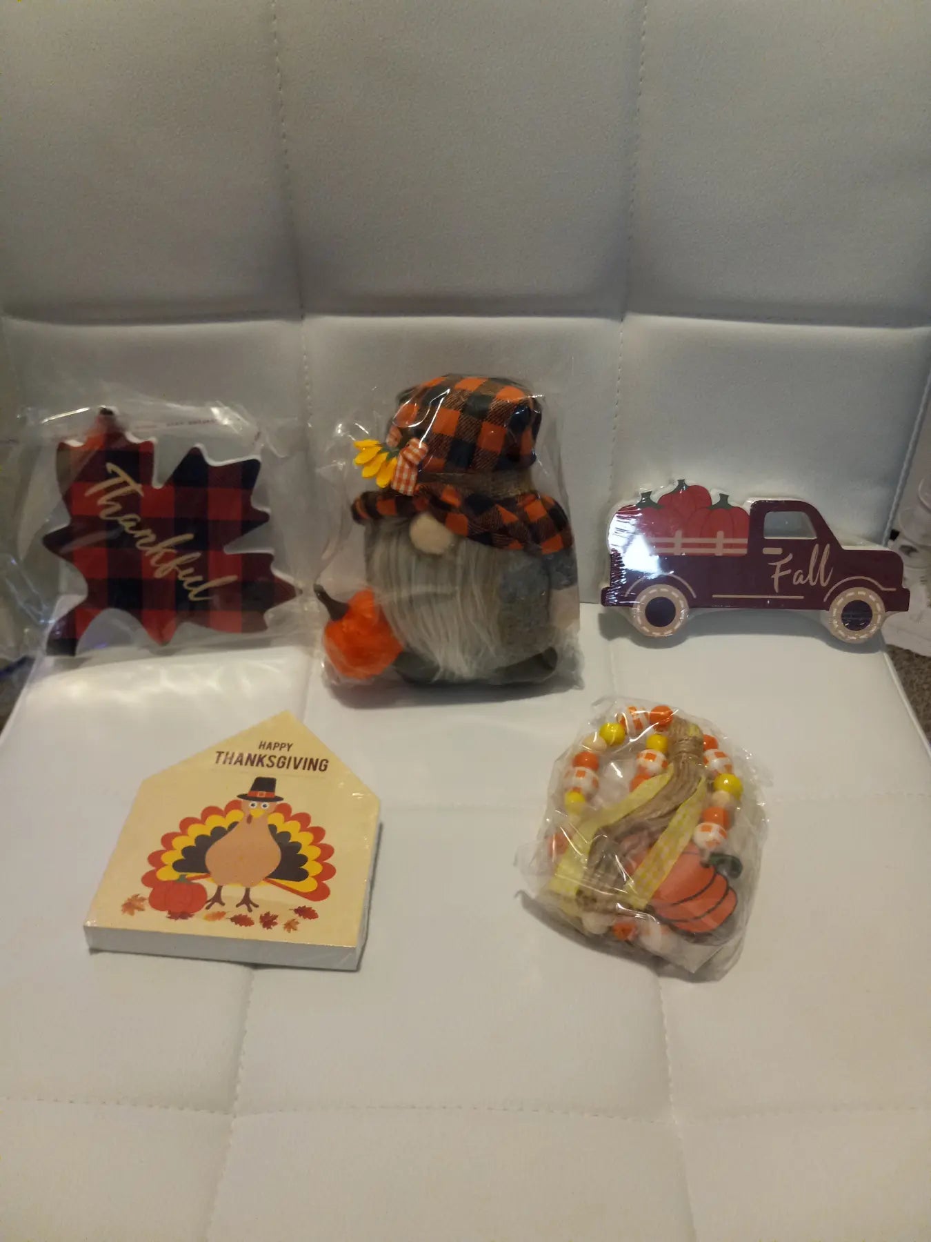 Crczk Gnome 5pcs Thanksgiving Decorations