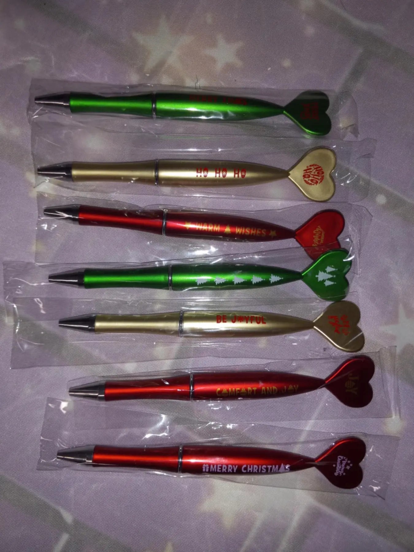 Christmas Ink Pens, 200 count