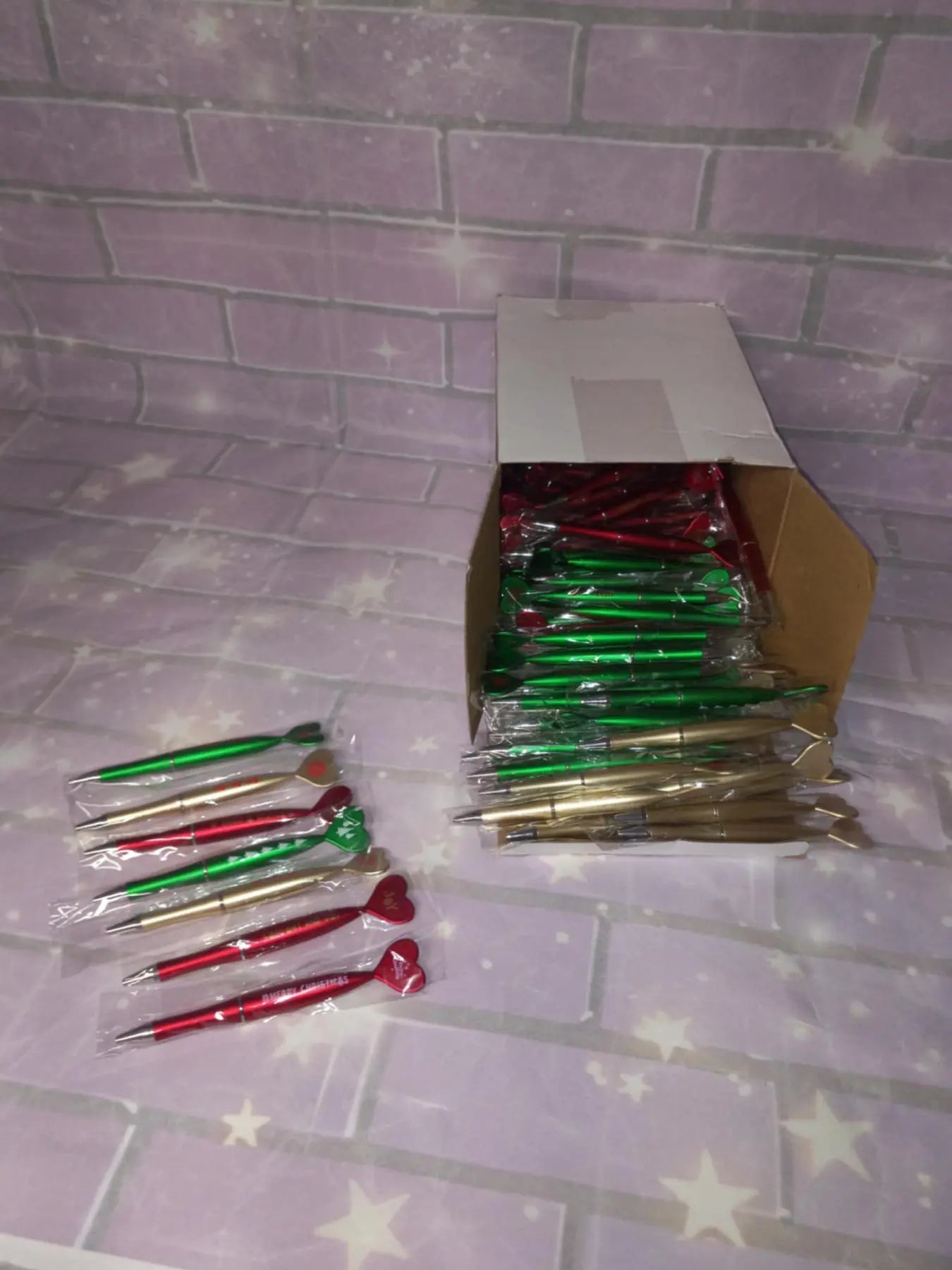 Christmas Ink Pens, 200 count