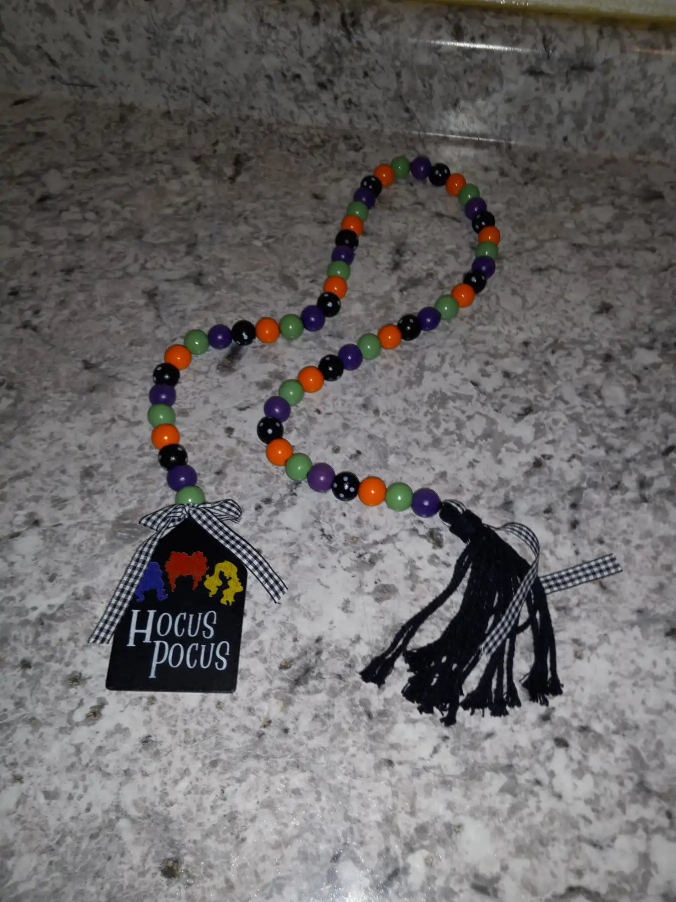 Hocus Pocus Bead Garland