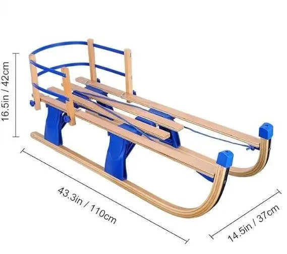 Wooden Foldable Sled