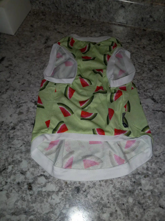 PUMY POREITY Cooling Dog Shirt, Watermelons, M