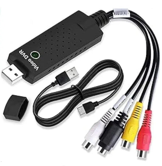 Video Capture Card  - Converter- Video capture card allows you to convert analog video signal to digital so you can connect your old VHS or DVD player or your old video game console to a modern TV's HDMI port.