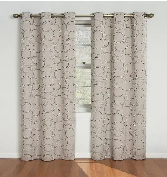 Eclipse Blackout Curtain - SINGLE Panel - Metal Grommets – 42”x84”, linen