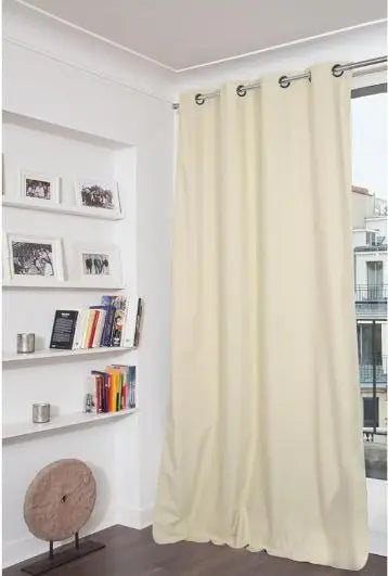 Moondream Single Panel Blackout Curtain, Beige - 53" Width x 108" Length SINGLE panel