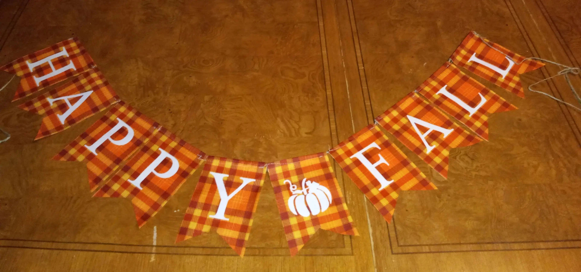 “Happy Fall” Banner