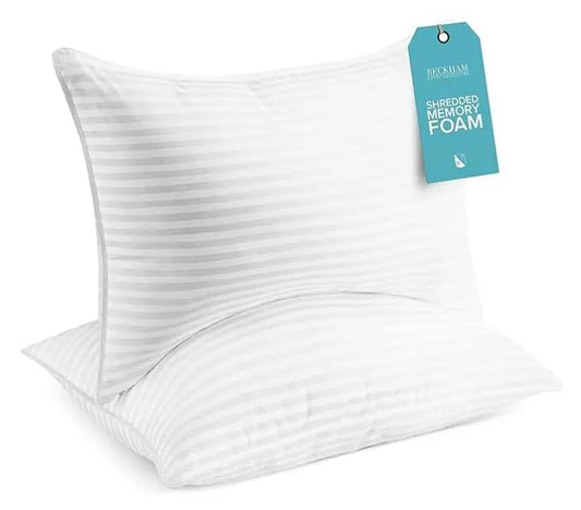 2-Pack Queen Shredded Memory Foam Pillows