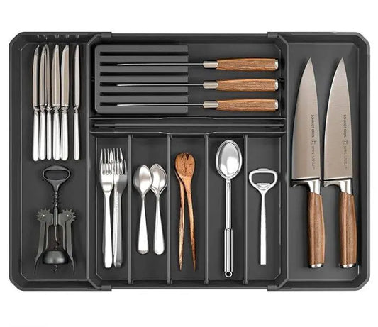 Expandable Silverware Tray Drawer Organizer